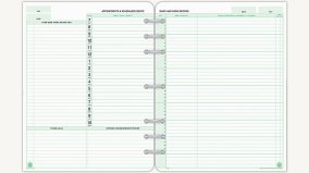 Day Timer 2 pages