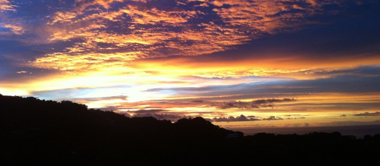 Playa Ocotal Costa Rica sunset