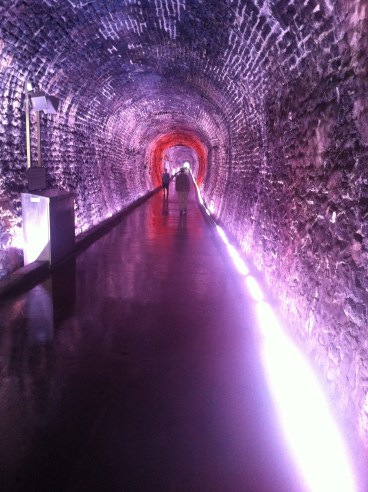 Brockville Tunnel Red and Purple